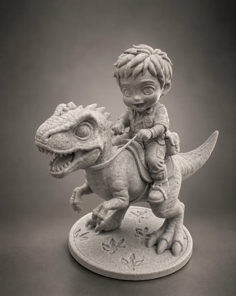 Figura terminada, foto profesional